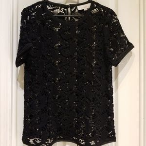 Nwot LOFT lace top